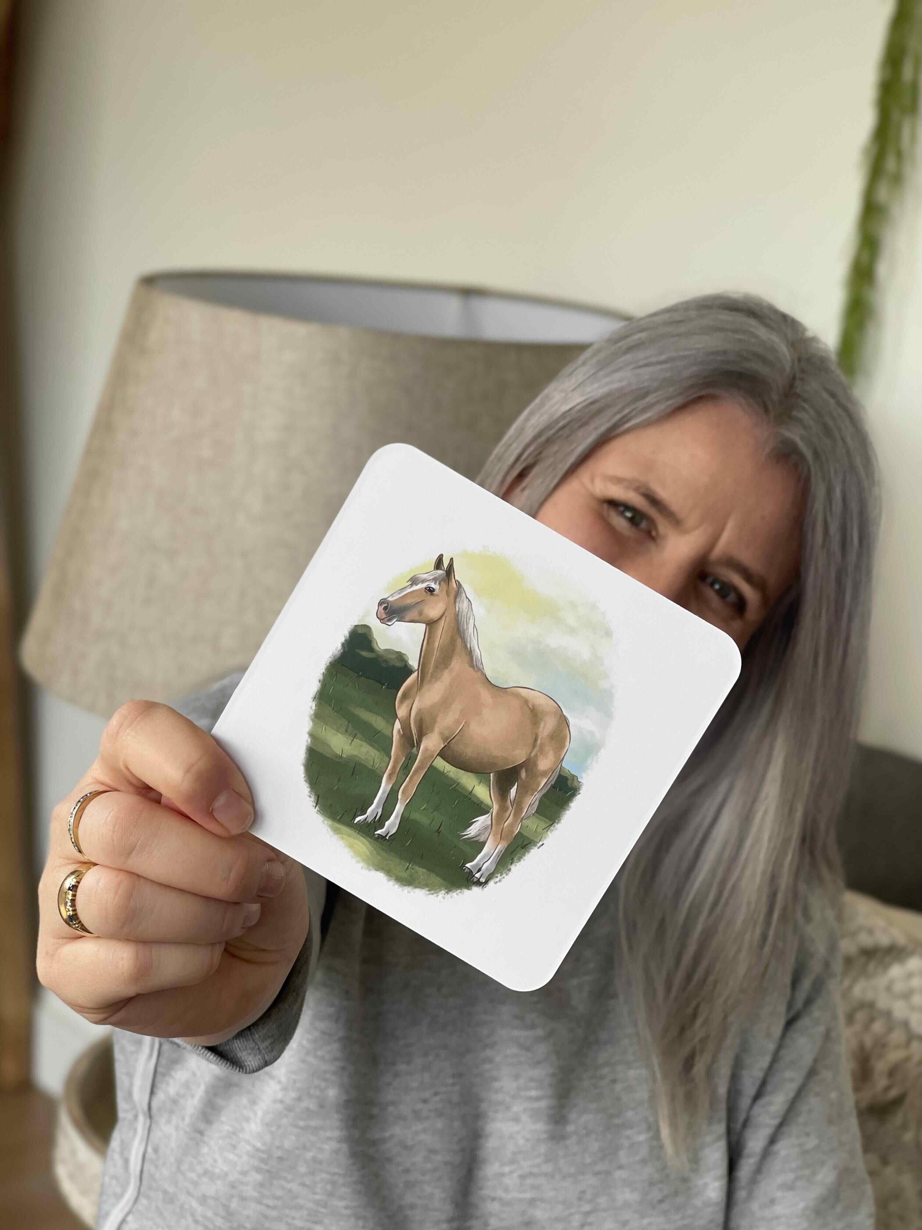 Founder of The Phive showing a phonics card.