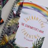 storywriter's book on a table.