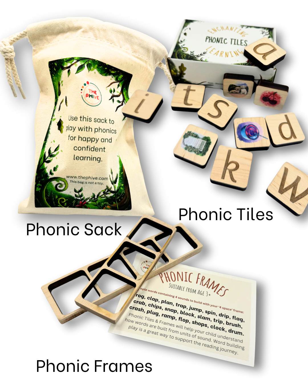 bundle of phonics tools.