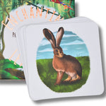 Set 3 phonics cards showing March hare illustration.