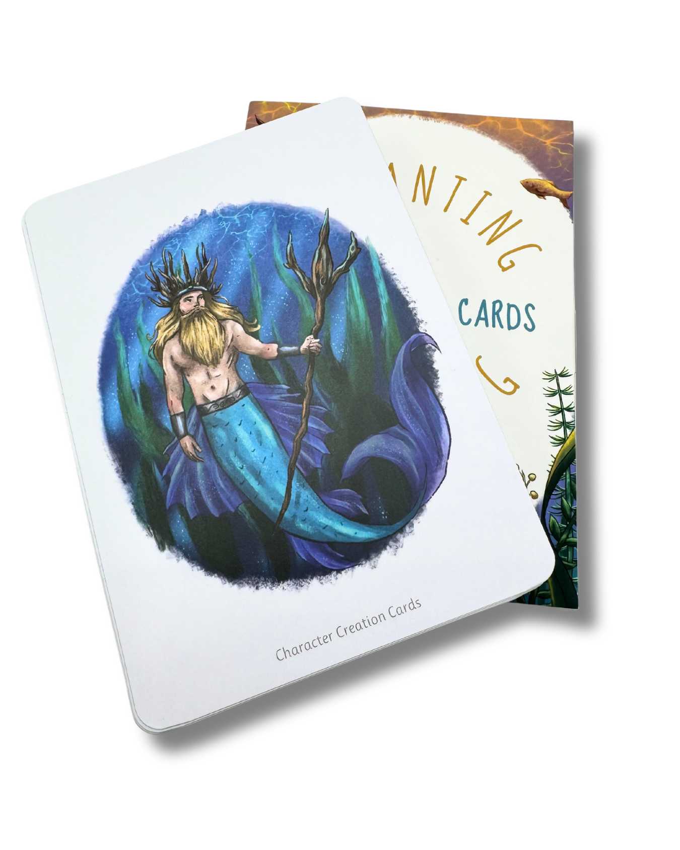 Ocean themed writing cards for kids.